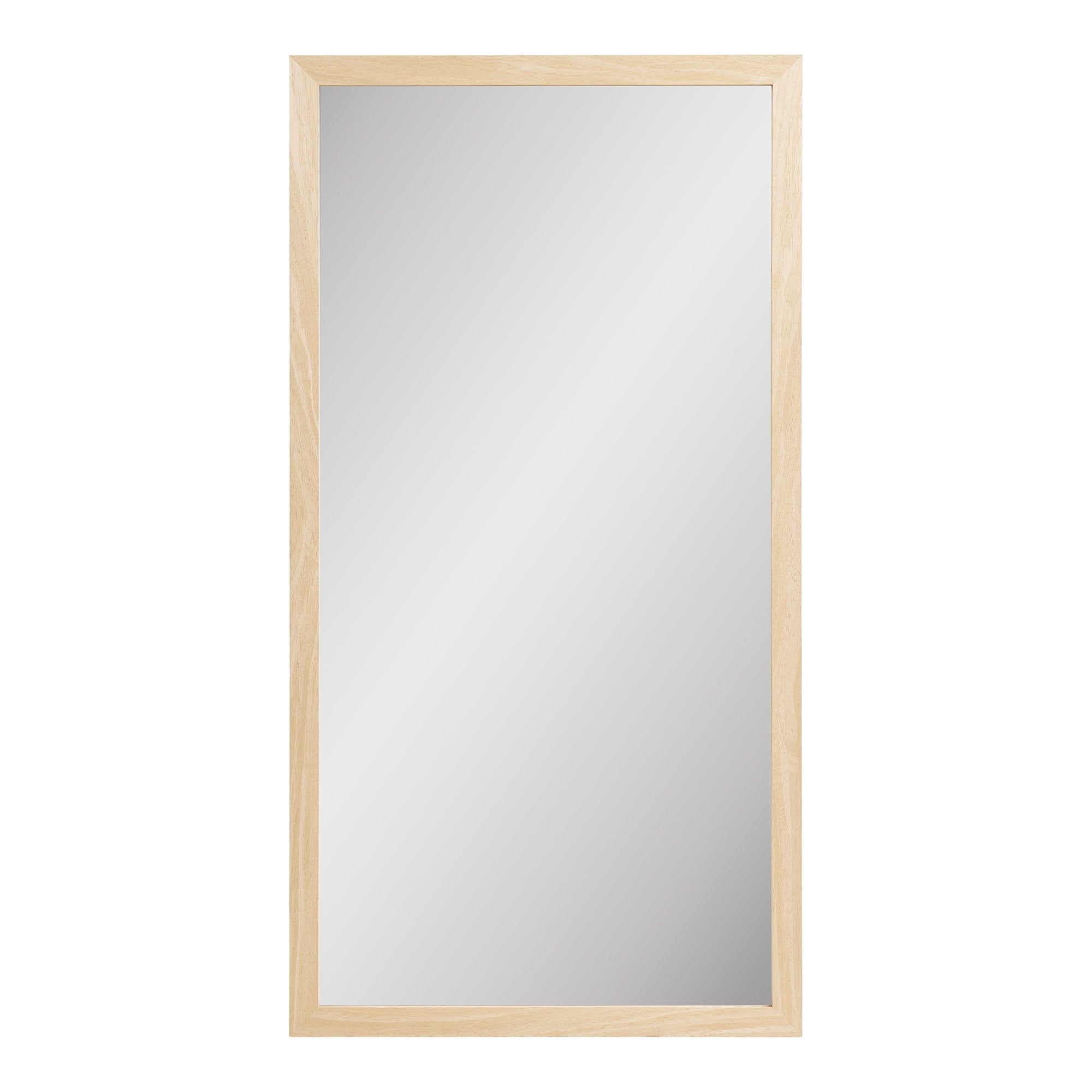Scottsdale Wandspiegel - Wandspiegel, houten lijst, naturel 45x75 cm