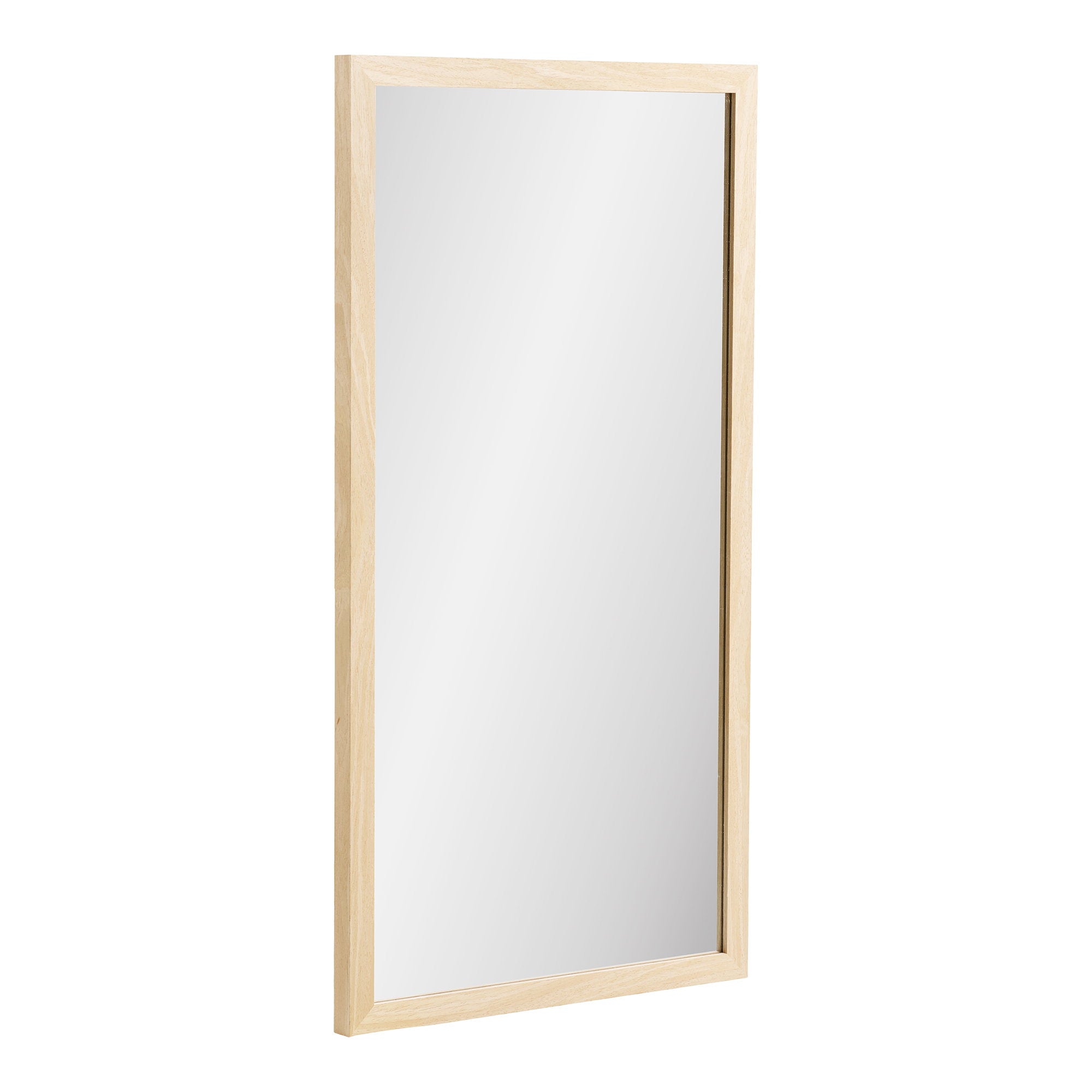 Scottsdale Wandspiegel - Wandspiegel, houten lijst, naturel 45x75 cm