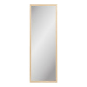 Scottsdale Wandspiegel - Wandspiegel, houten lijst, naturel 45x110 cm