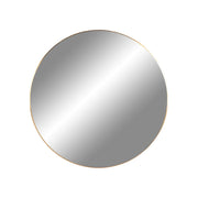 Jersey Mirror - Spiegel, staal, messinglook ø60 cm