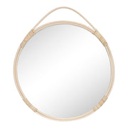 Malo Spiegel - Spiegel, rotan, naturel ø50 cm
