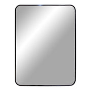 Madrid Mirror - Spiegel, aluminium, zwart 50x70 cm
