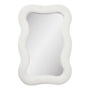 Bosaro Mirror - Spiegel, teddy, wit 80x54 cm