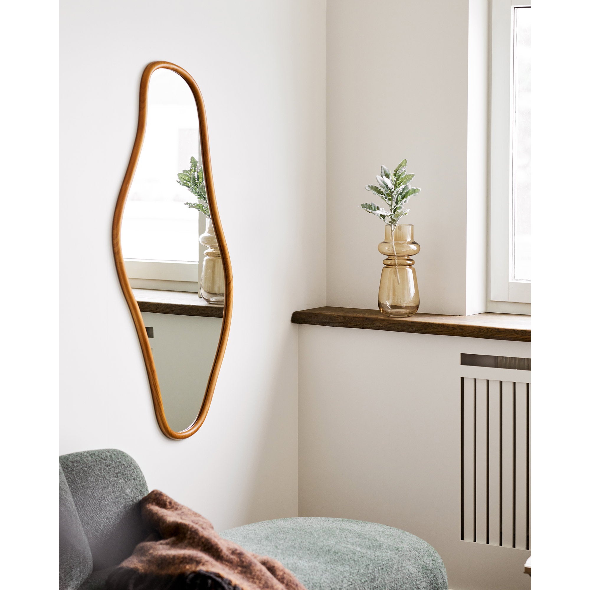 Brandsby Mirror - Spiegel, grenenhout, naturel 60x120 cm