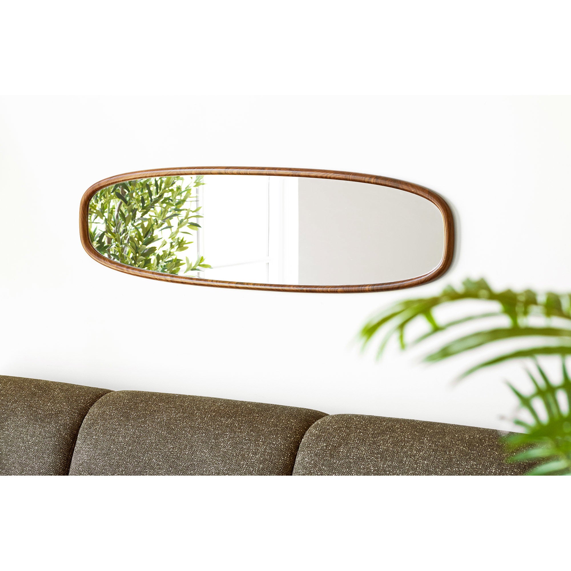 Luxon Mirror - Spiegel, houtlook, 40x150 cm