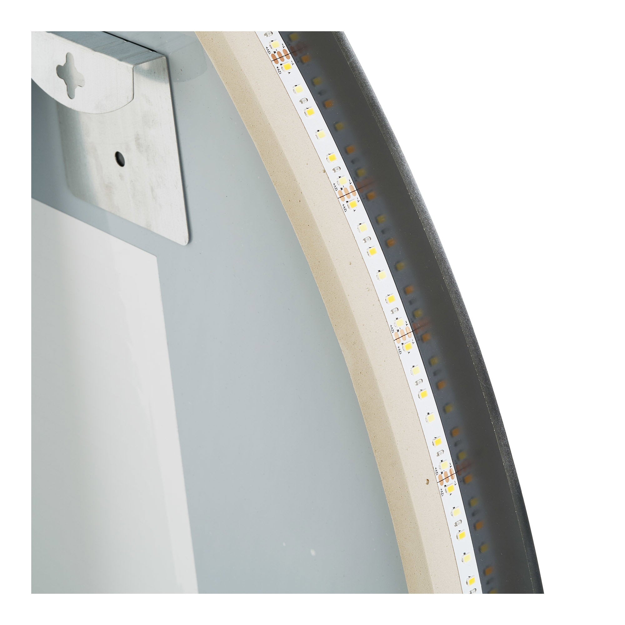Kiama Mirror - Spiegel met LED, anti-condens en 3 lichtstanden, ø80 cm