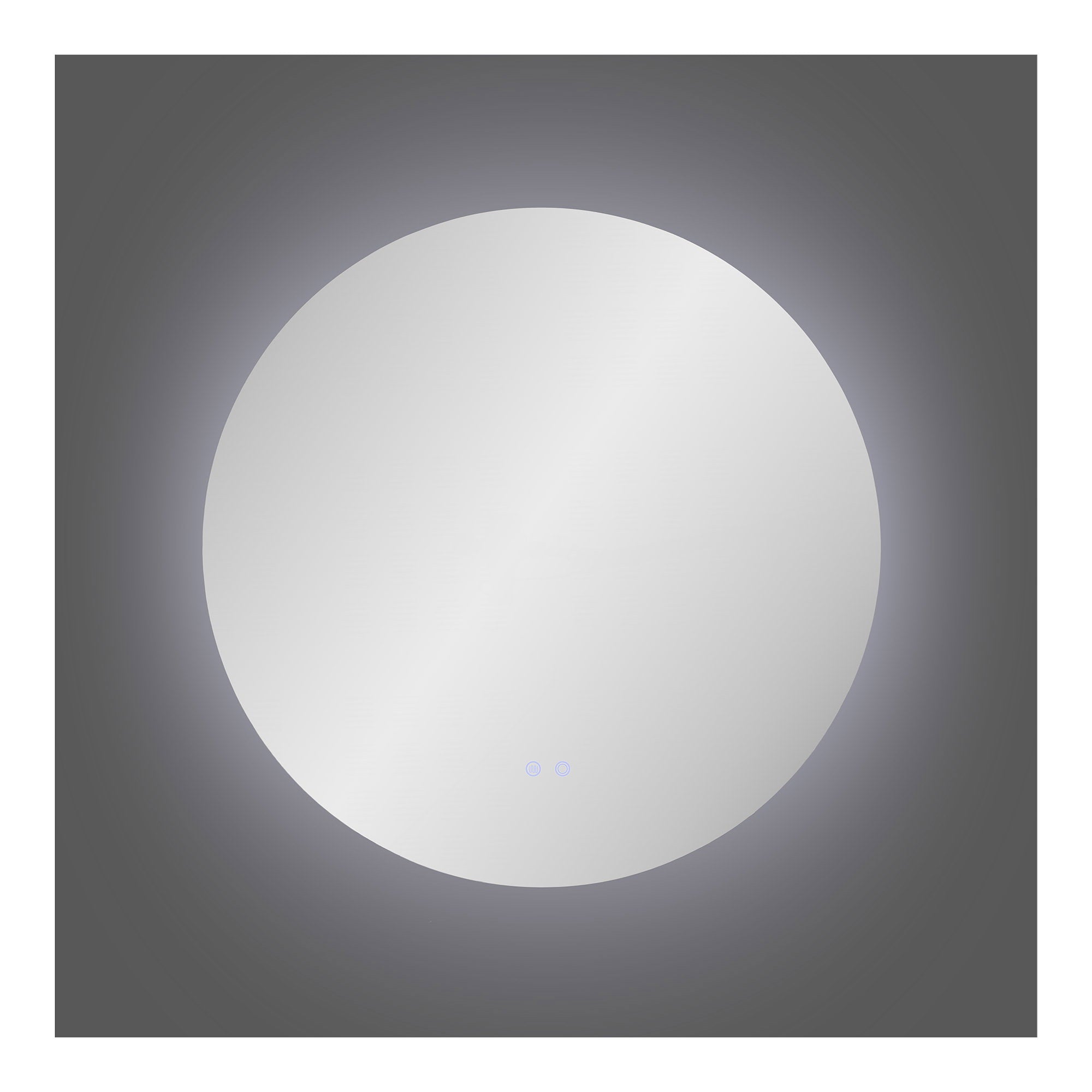 Kiama Mirror - Spiegel met LED, anti-condens en 3 lichtstanden, ø80 cm