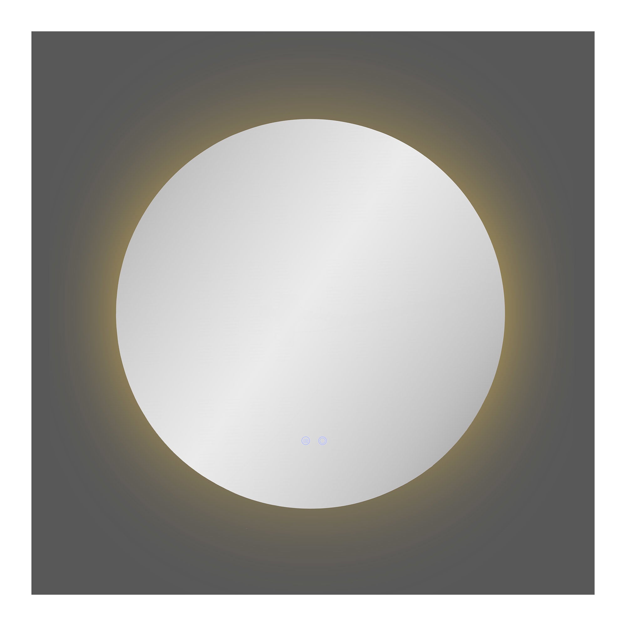 Kiama Mirror - Spiegel met LED, anti-condens en 3 lichtstanden, ø80 cm