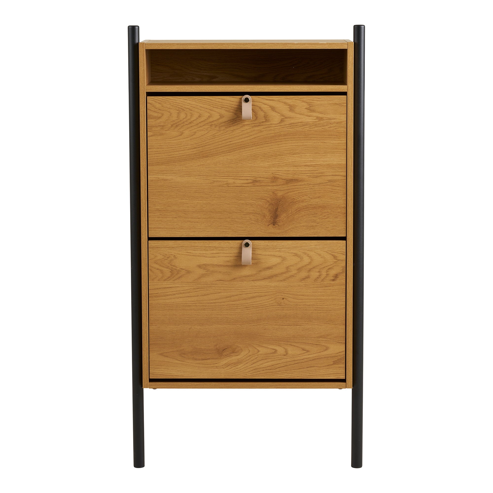 Barco Schoenenkast - Schoenenkast, eikenlook 62x26x118 cm