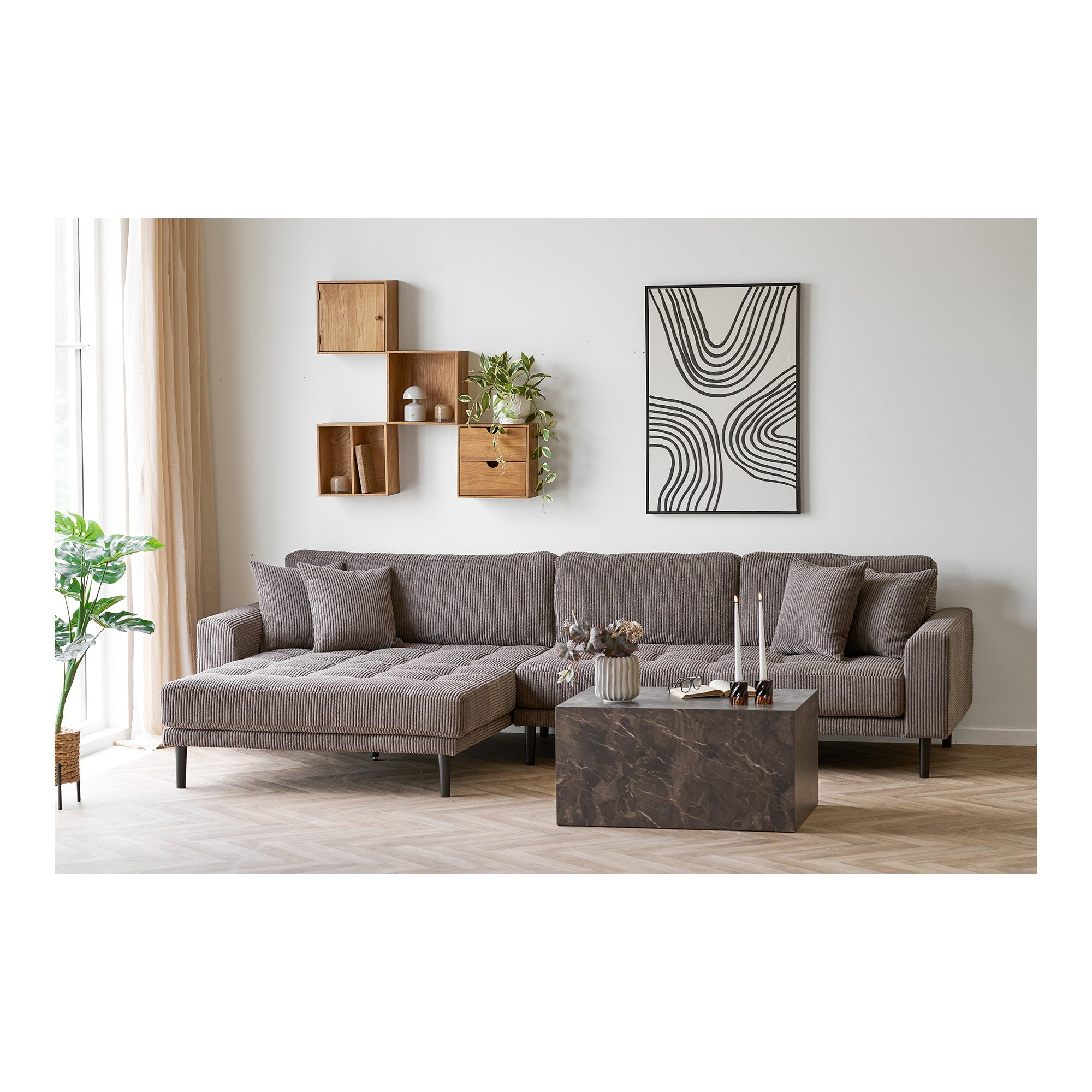 Townsville Wandplanken, set van 4 - Wandplanken, set van 4