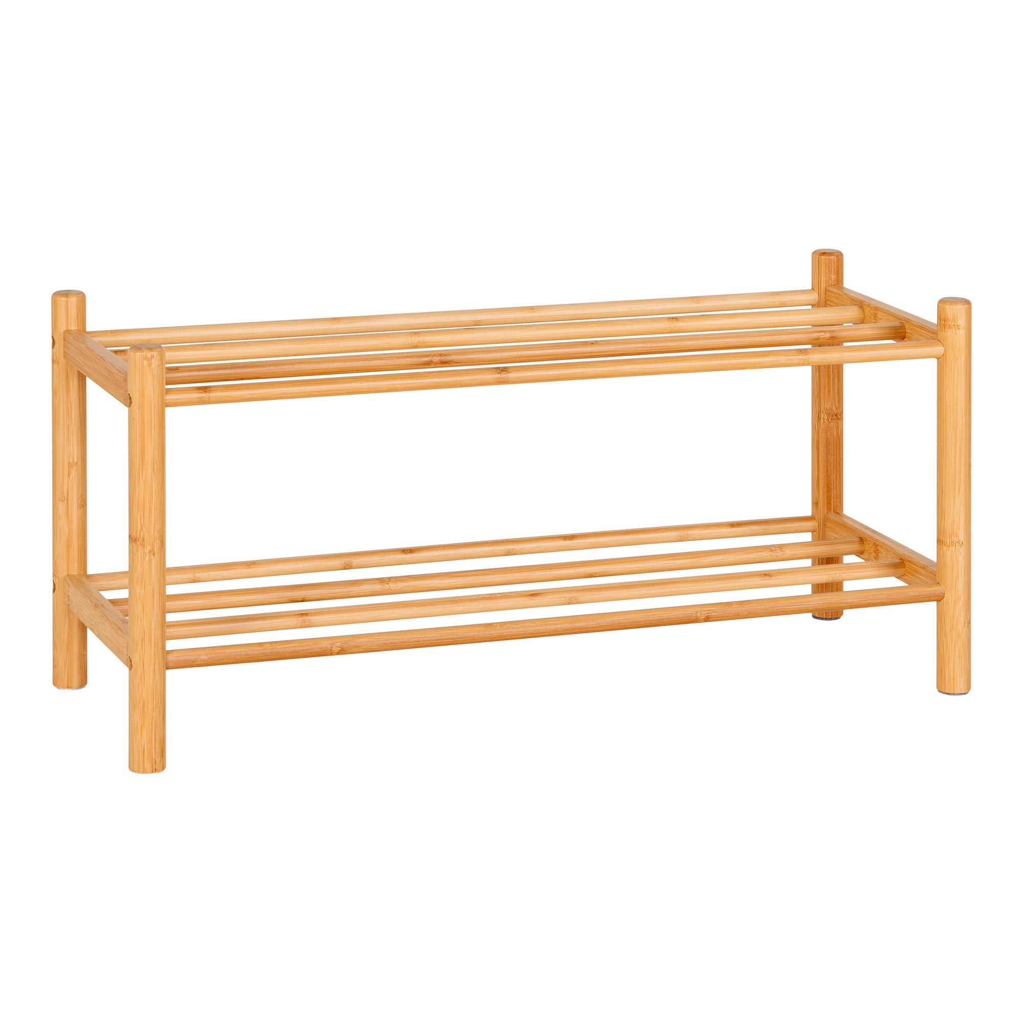 Manaus schoenenrek - schoenenrek, bamboe, naturel 70x27x33 cm