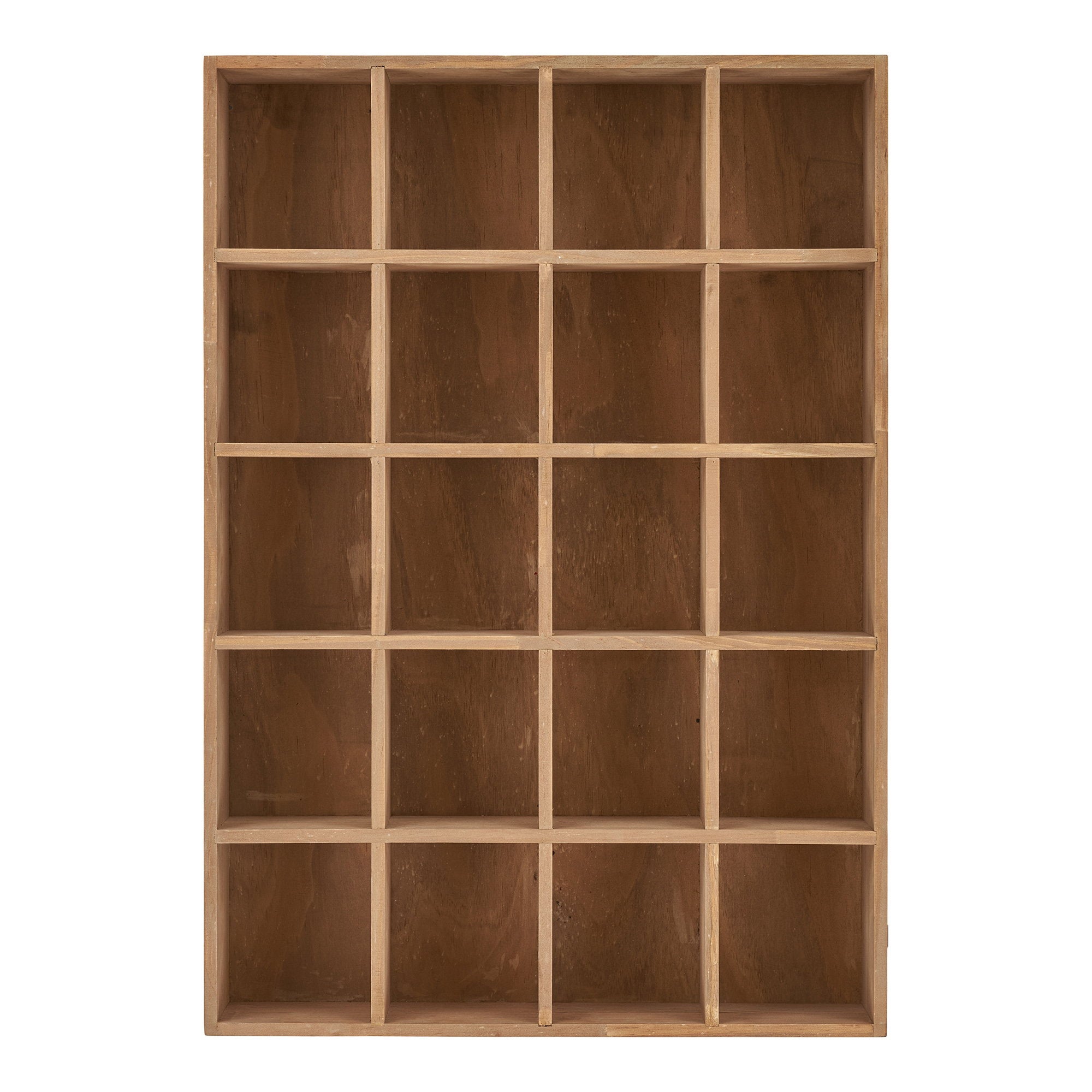 Moss Wandplank - Grenenhouten wandplank, naturel 44x10x63 cm