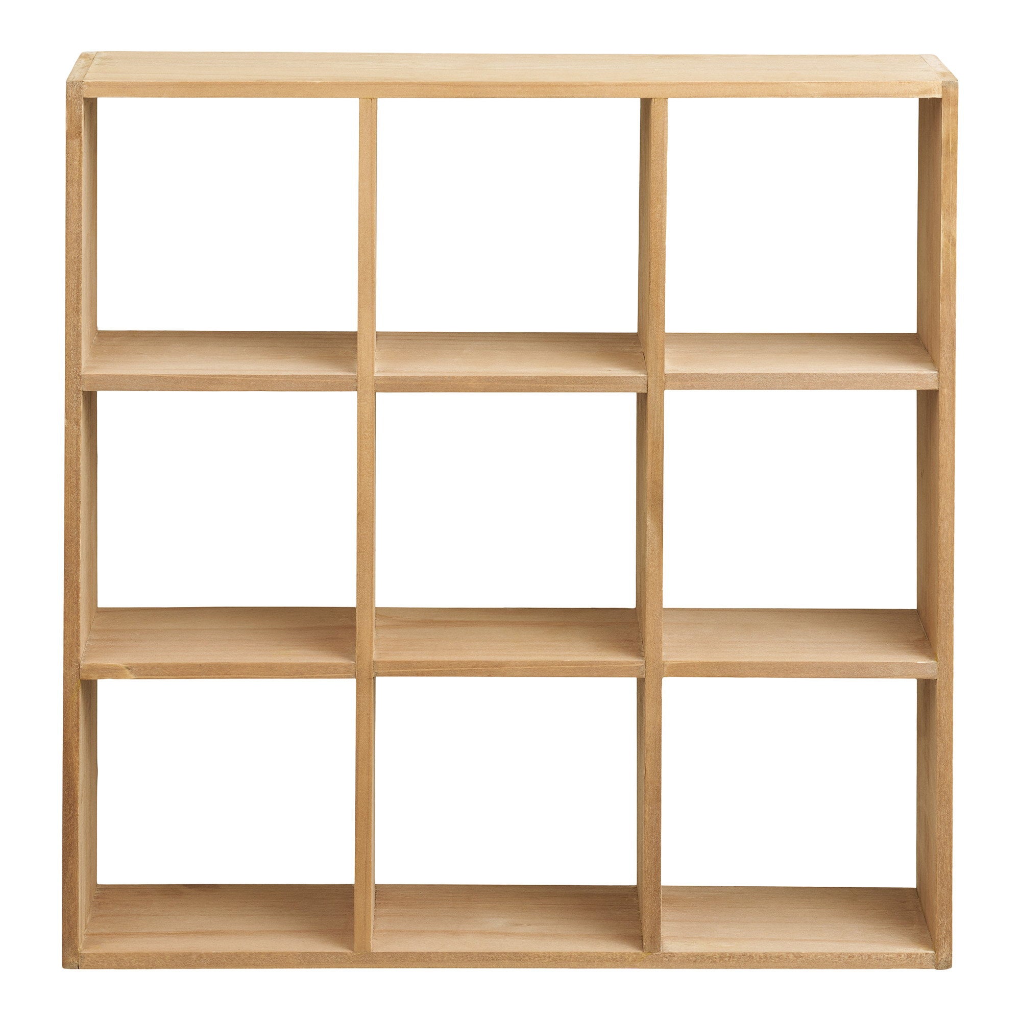 Mos Wandplank - Wandplank, grenenhout, naturel 46x10x46 cm