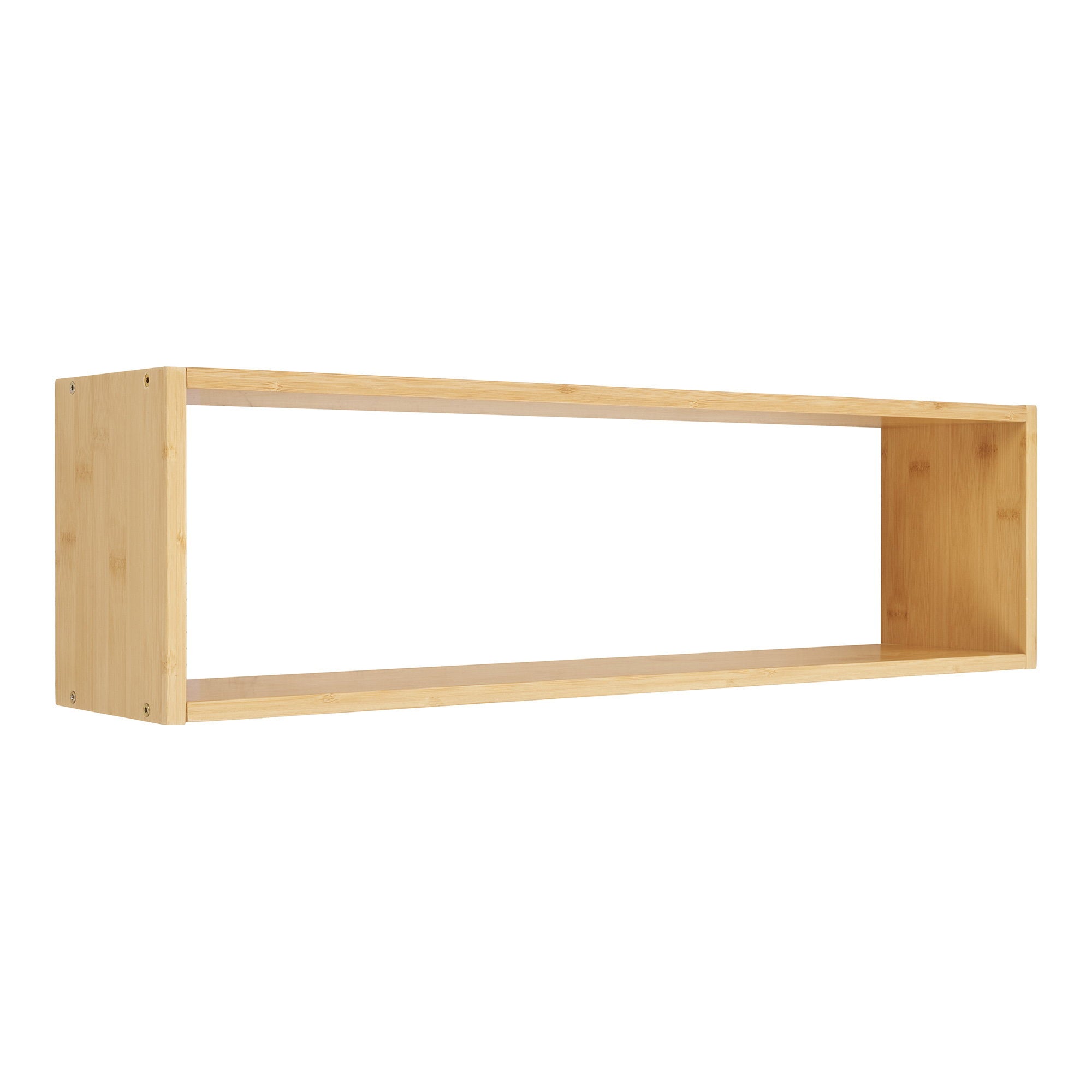 Ember Wandplank - Wandplank, bamboe, naturel 70x15x19,5 cm