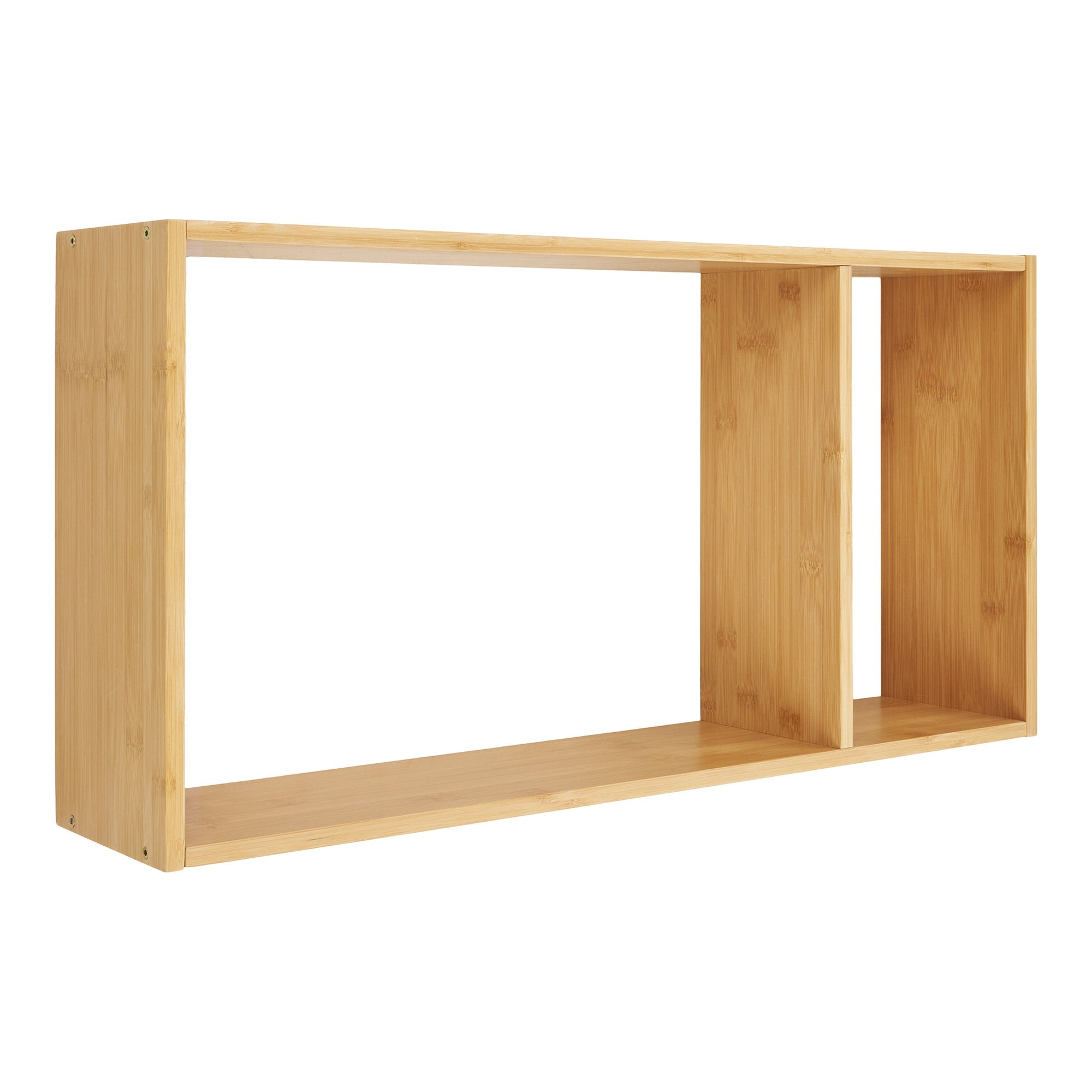 Ember Wandplank - Bamboe wandplank, naturel, 70x15x35,5 cm
