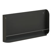 Volterra Wandplank - Wandplank, metaal, donkergrijs 60x7x30 cm