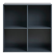 Horne Wandplank - Wandplank, geverfd hout, donkergrijs 69x30x69 cm