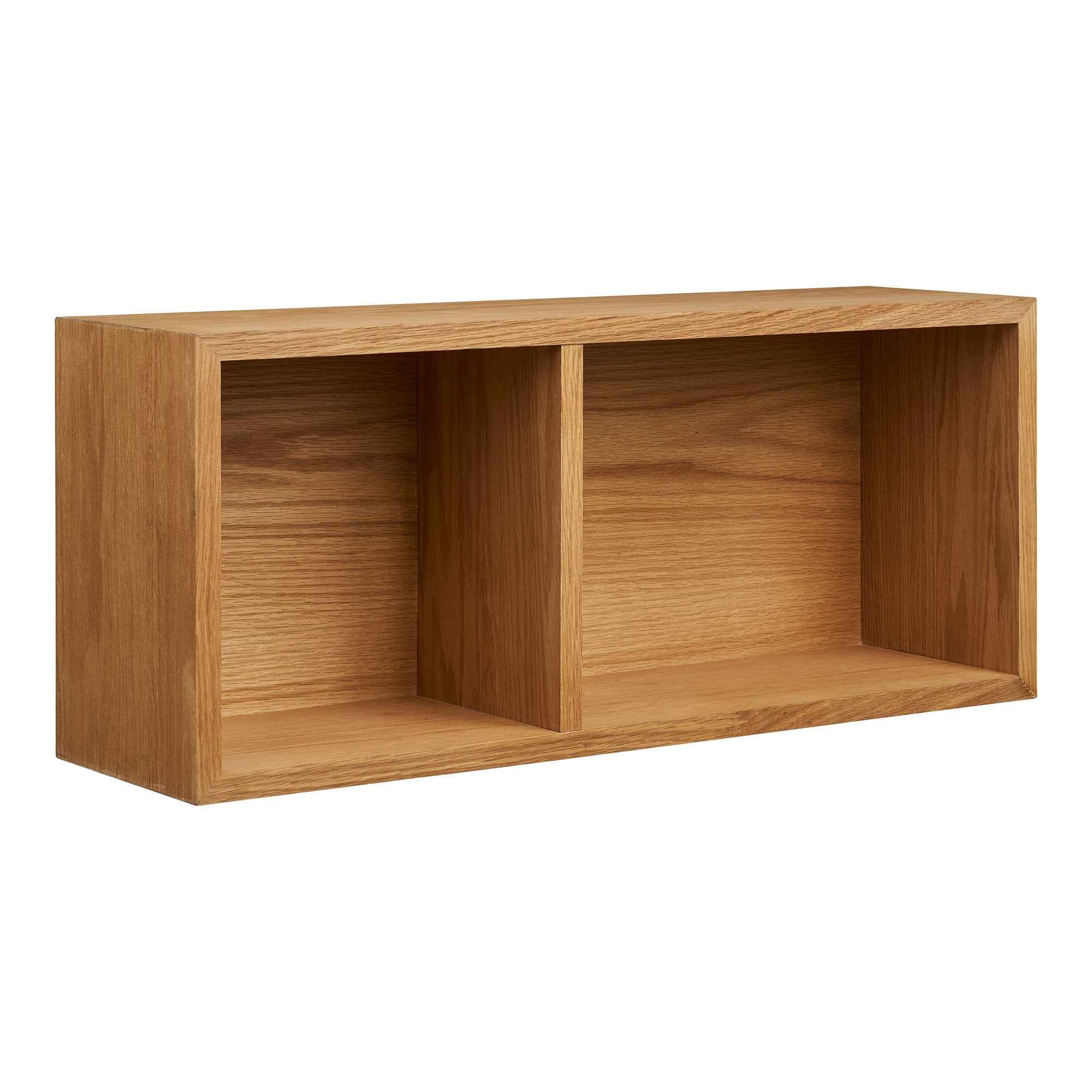 Oshawa Wandplank - Wandplank, eikenfineer, naturel 71x20x30 cm