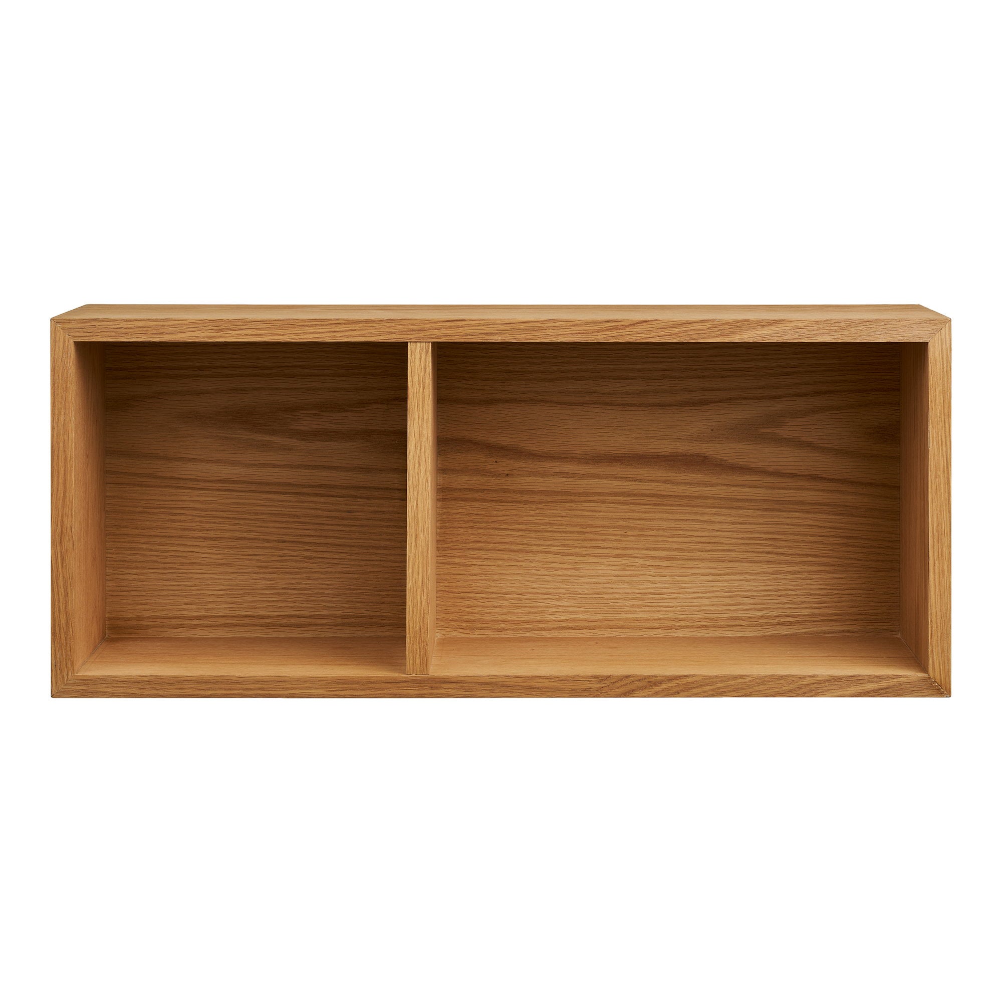 Oshawa Wandplank - Wandplank, eikenfineer, naturel 71x20x30 cm