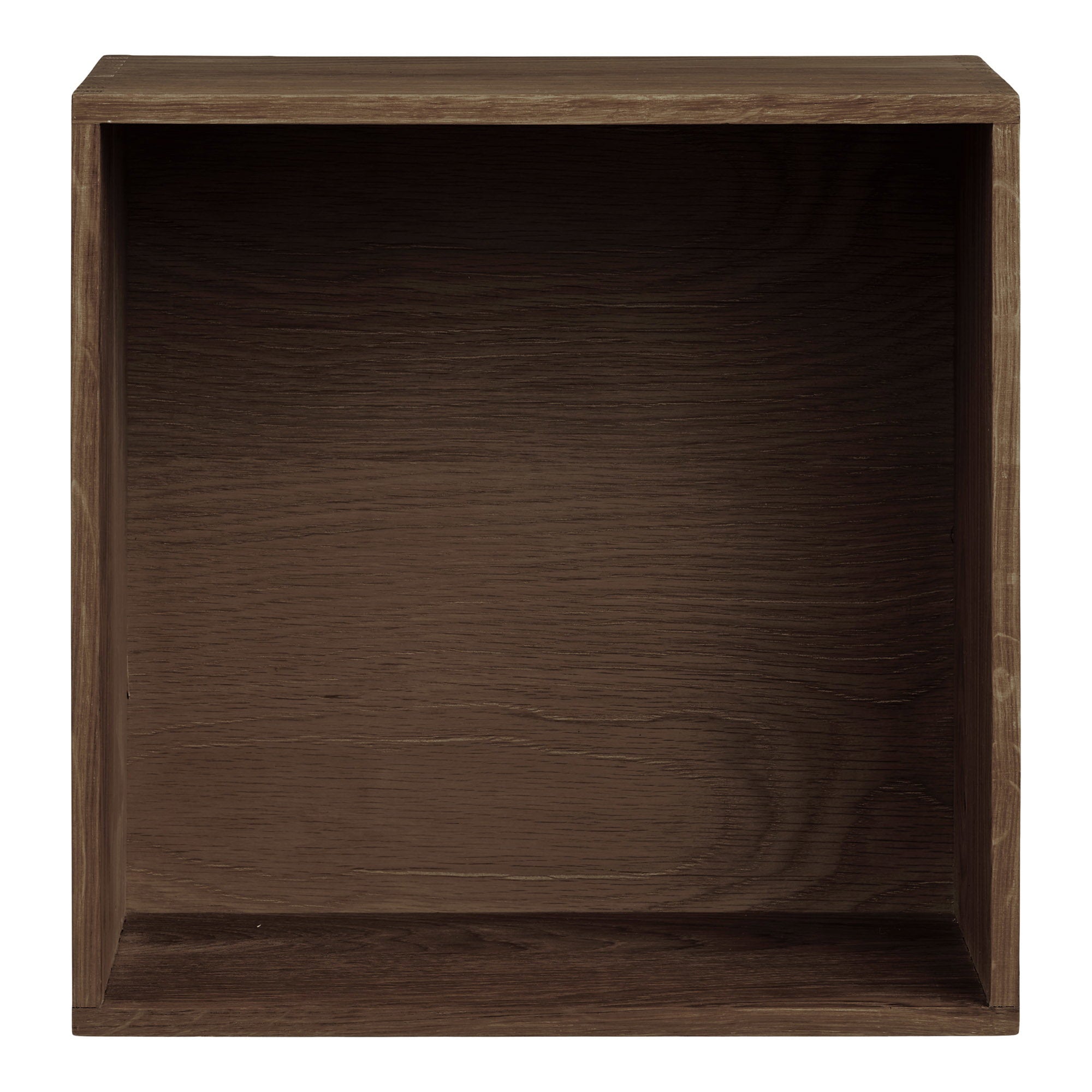 Townsville Wandplank - Wandplank, eiken, donkerbruin 30x18x30 cm