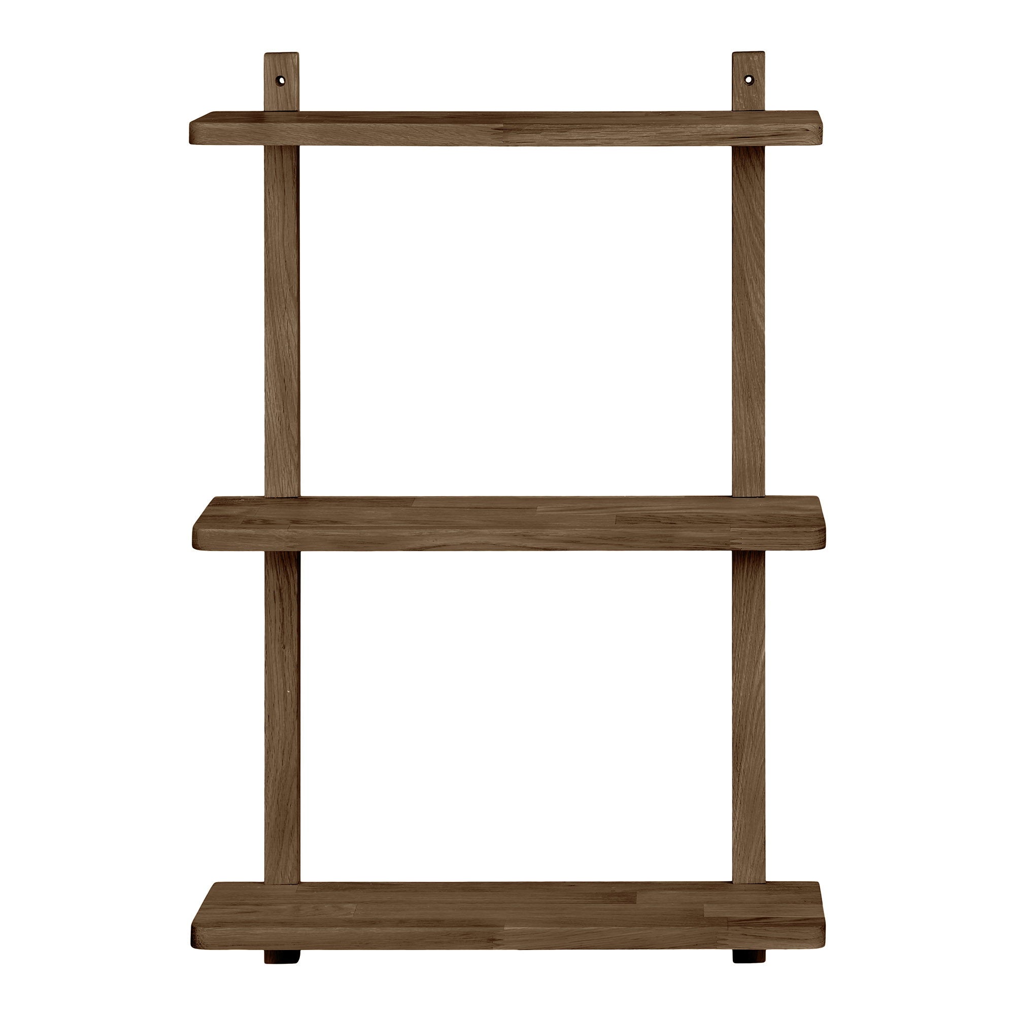 Townsville Wandplank - Wandplank, eiken, donkerbruin 50x20x75 cm