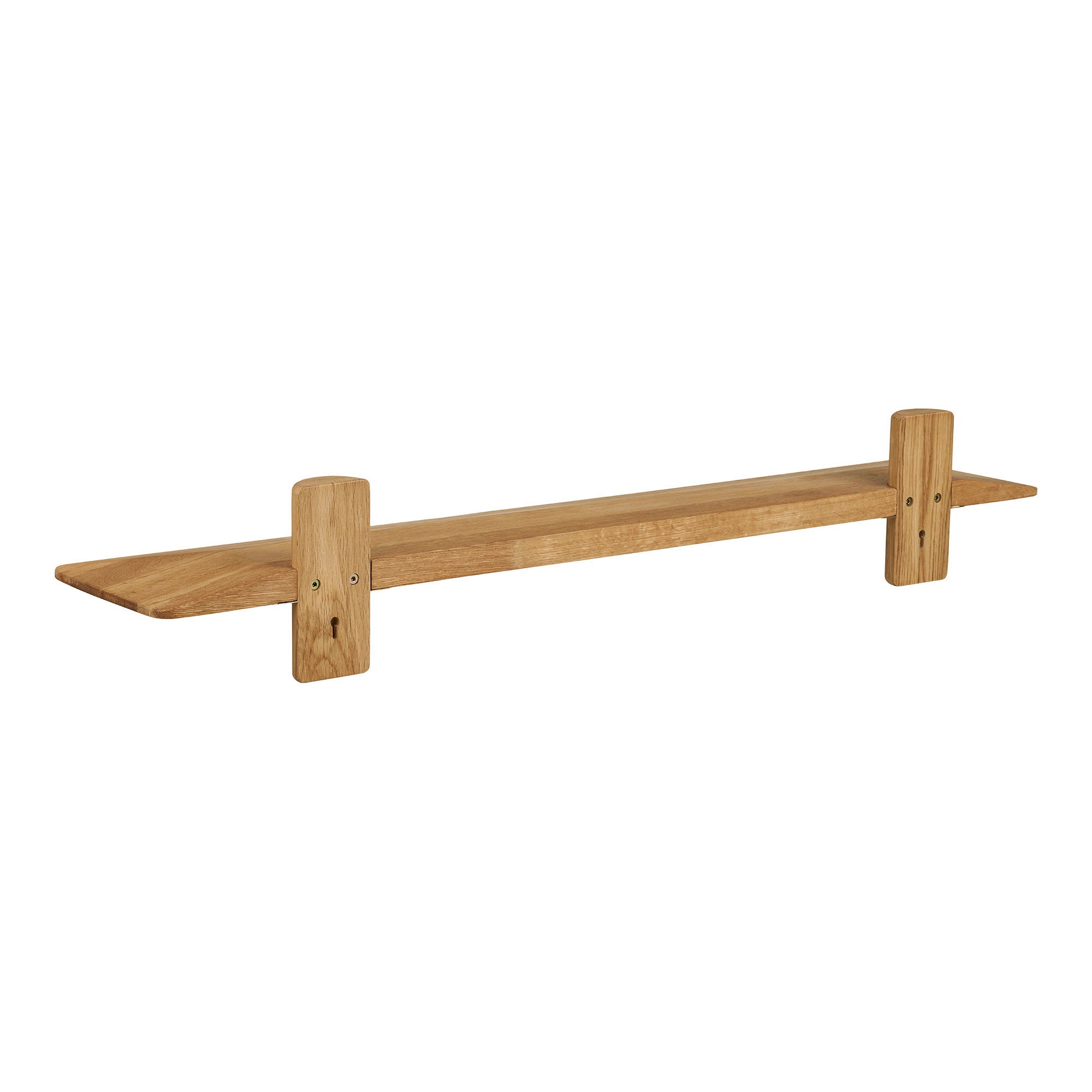 Calcata Wandplank - wandplank, eiken 110x22x18,5 cm