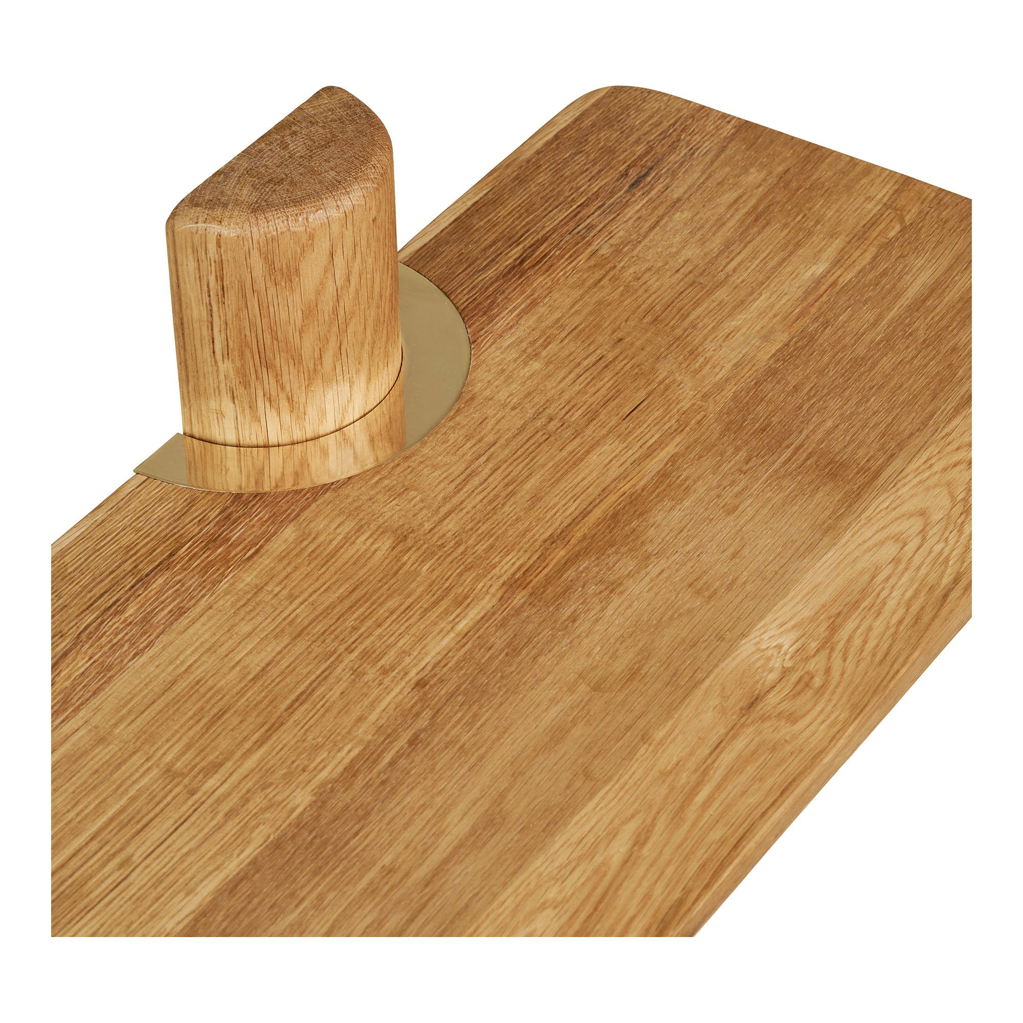 Calcata Wandplank - wandplank, eiken 110x22x18,5 cm