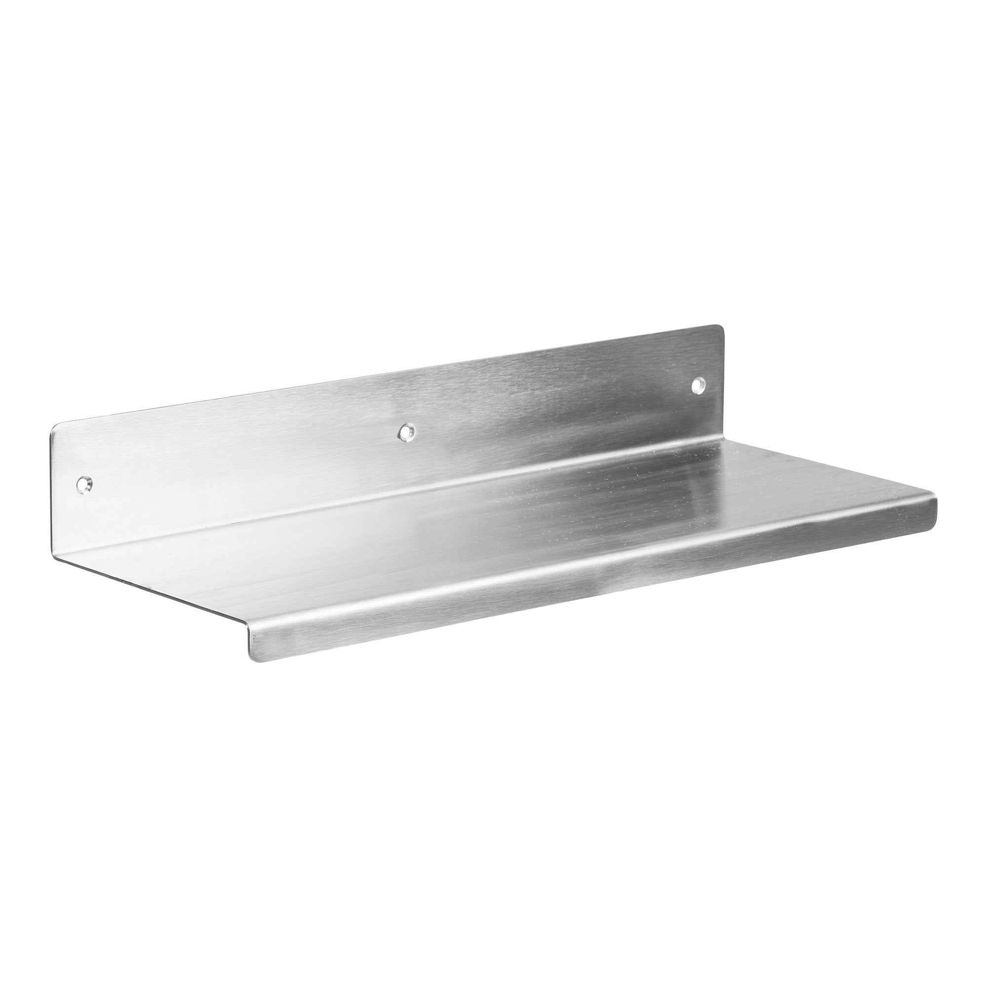 Nagoya Wandplank - Wandplank, van roestvrij staal, 15x40x8 cm