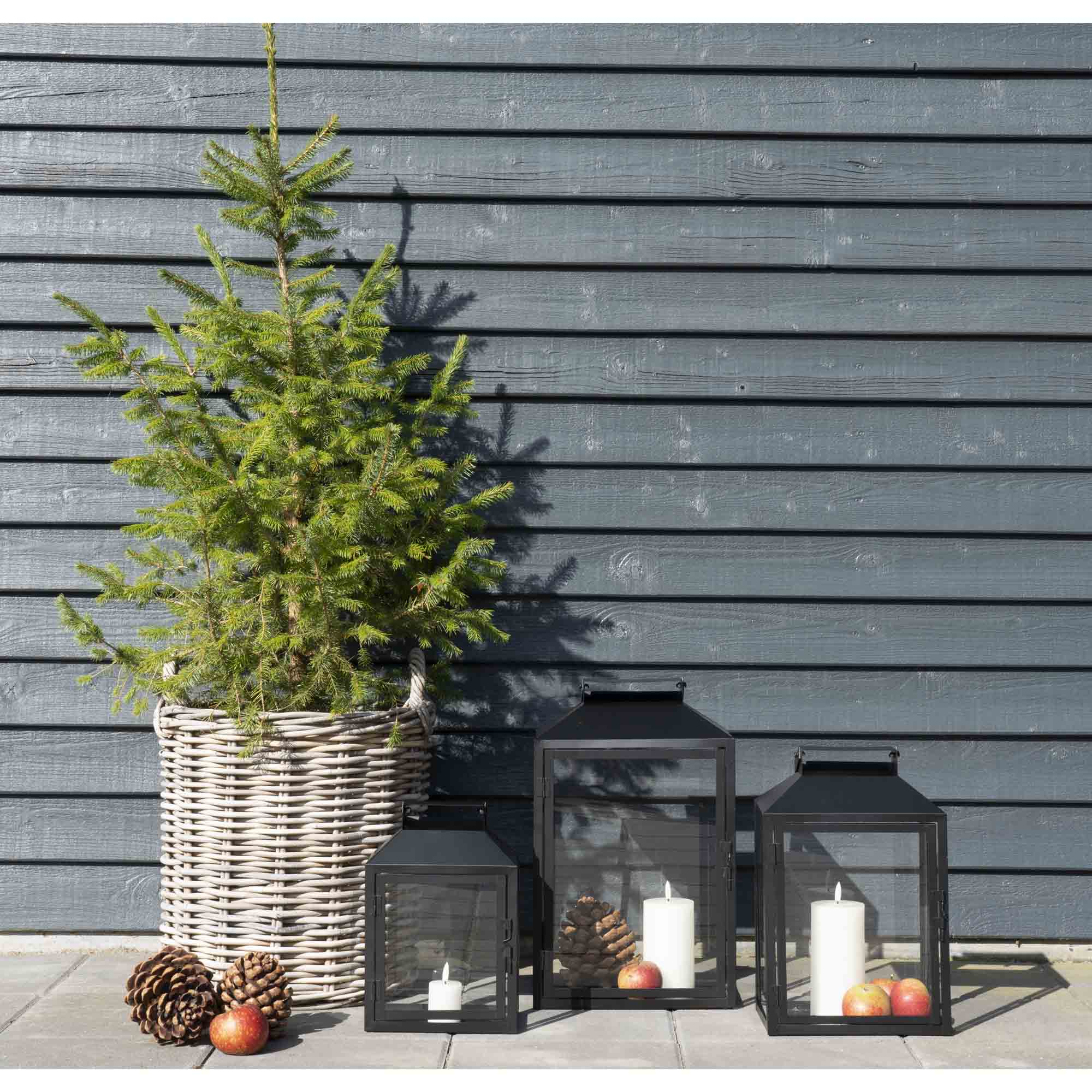 Indo Baskets - Manden, kubu-rotan, naturel set van 2
