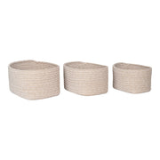 Cadima manden - manden, katoen, beige, set van 3