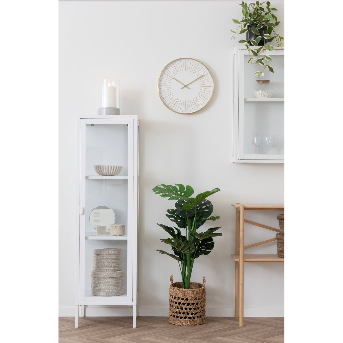 Balok Baskets - Manden van zeegras, naturel, set van 3