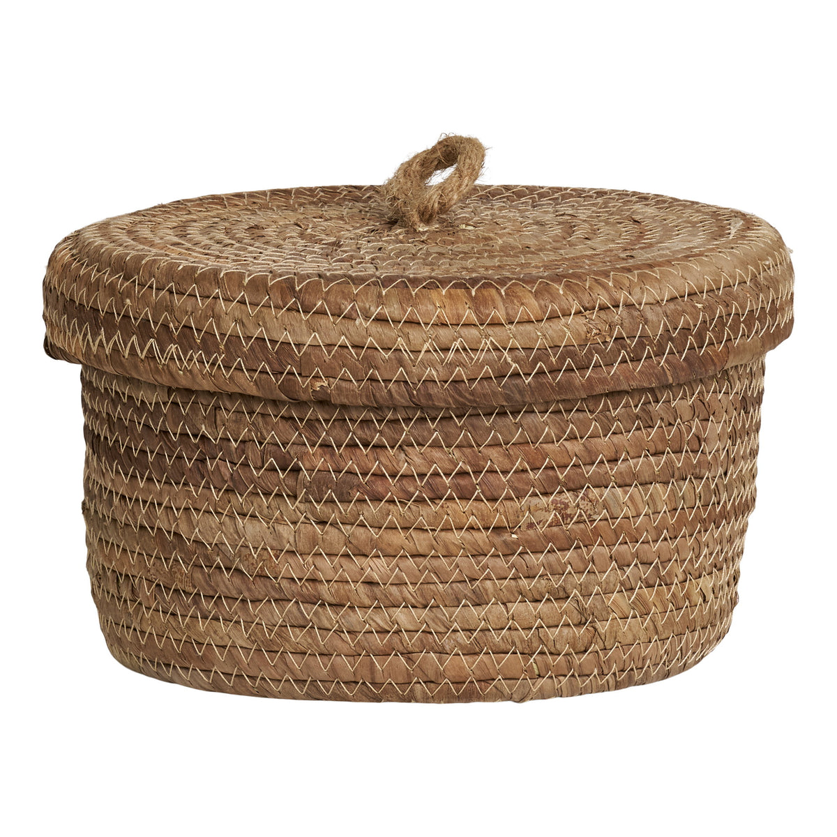 Desio Baskets - Manden, bananenblad, naturel set van 2