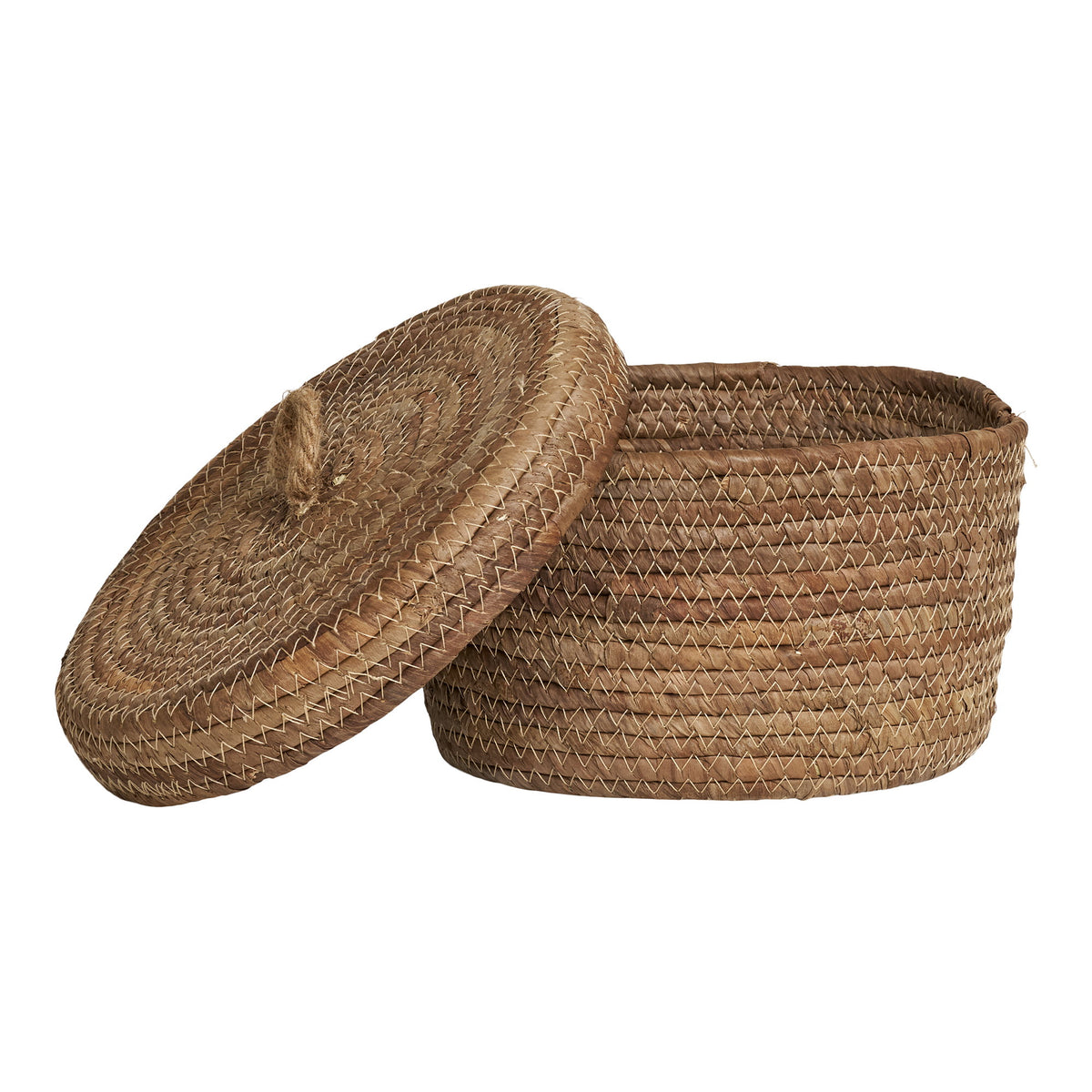 Desio Baskets - Manden, bananenblad, naturel set van 2