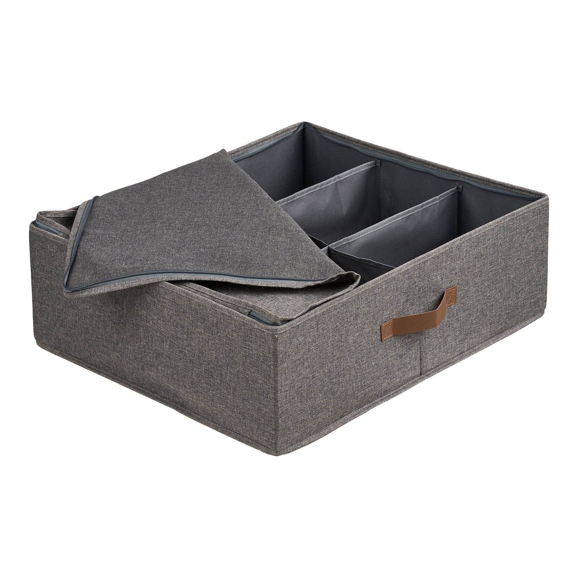 Noto Organizer - opberger, textiel, donkergrijs 56x47x18 cm