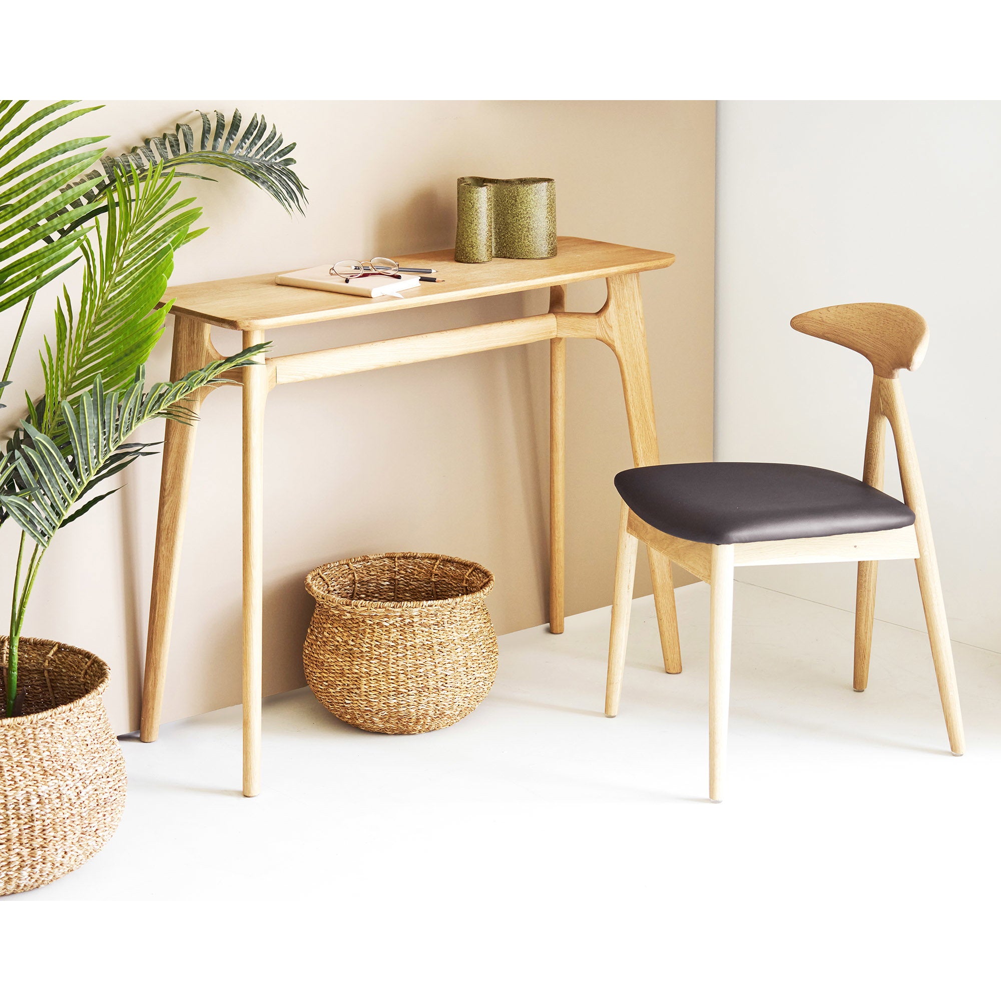 Eden Baskets - Manden, zeegras, naturel, set van 2