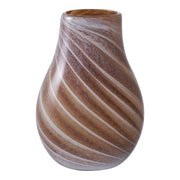 Vaas - Vaas, glas, bruin ø16x23 cm