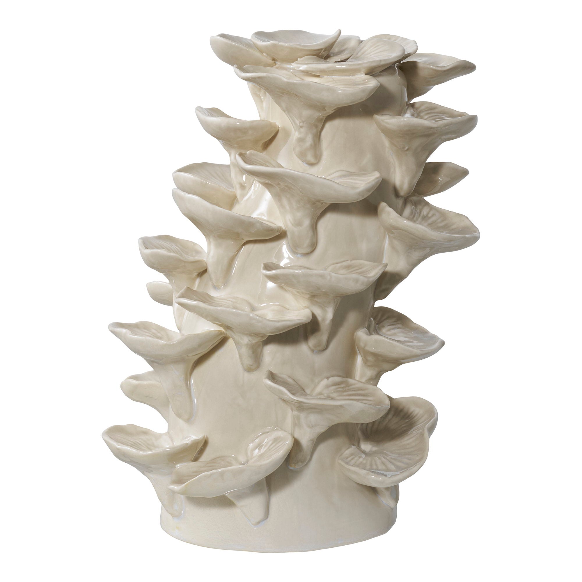 Decoratie - Decoratie, keramiek, beige 18x15x24 cm