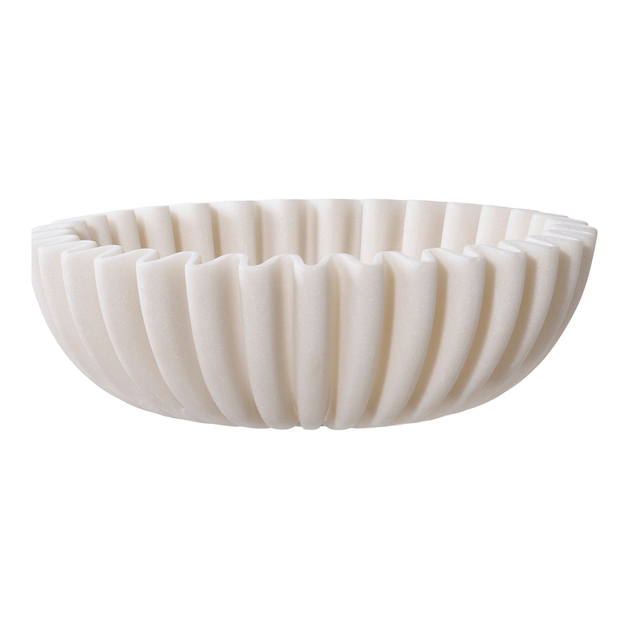 Kom - Kom, polyresin, beige ø20x6,5 cm