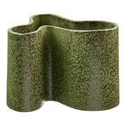 Vaas - Vaas, keramiek, bosnachtgroen, 14,5x19x14,5 cm