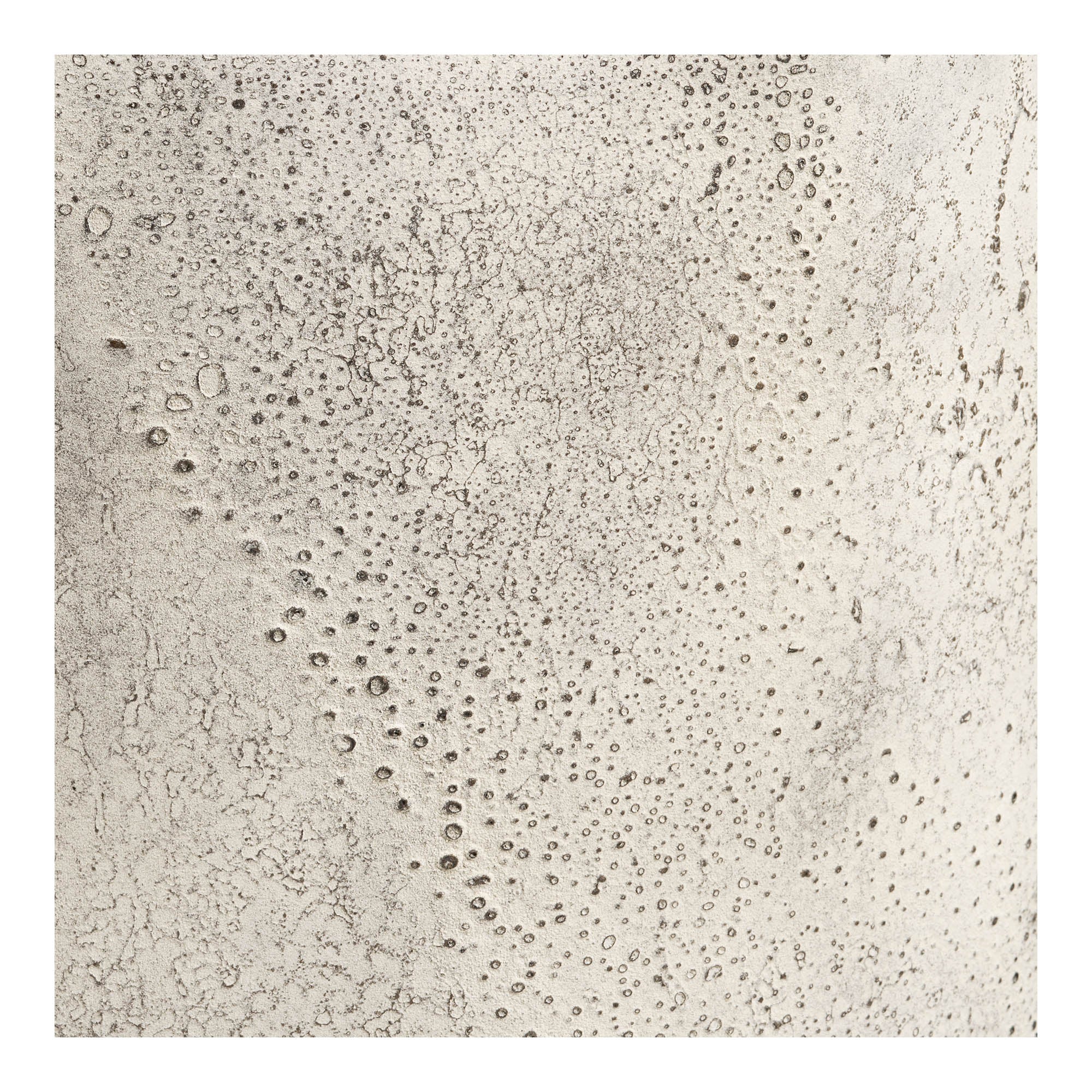 Hou Decoratieve Pot - Decoratieve pot, metaal, antiek beige ø24x60,5 cm