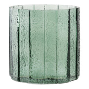 Bloempot - Bloempot, glas, posygroen, ø15x15 cm