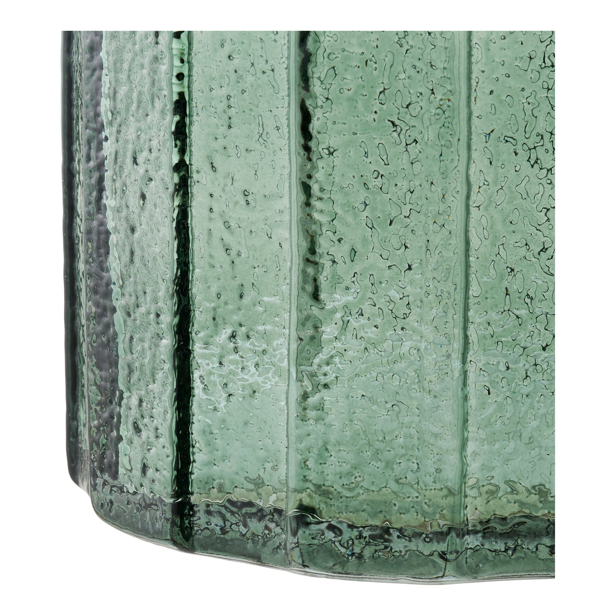 Bloempot - Bloempot, glas, posygroen, ø15x15 cm