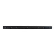 Vita Coat rack - kapstok, staal, zwart 70x4x4 cm