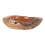 Rio Bowl - Kom, teak, naturel ø30x10 cm