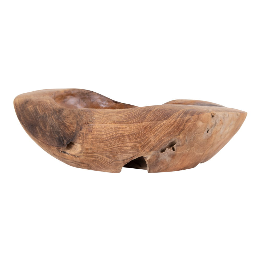 Rio Bowl - Kom, teak, naturel ø30x10 cm
