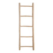 Decoratieve ladder - Decoratieve ladder, teak, naturel 50x150 cm