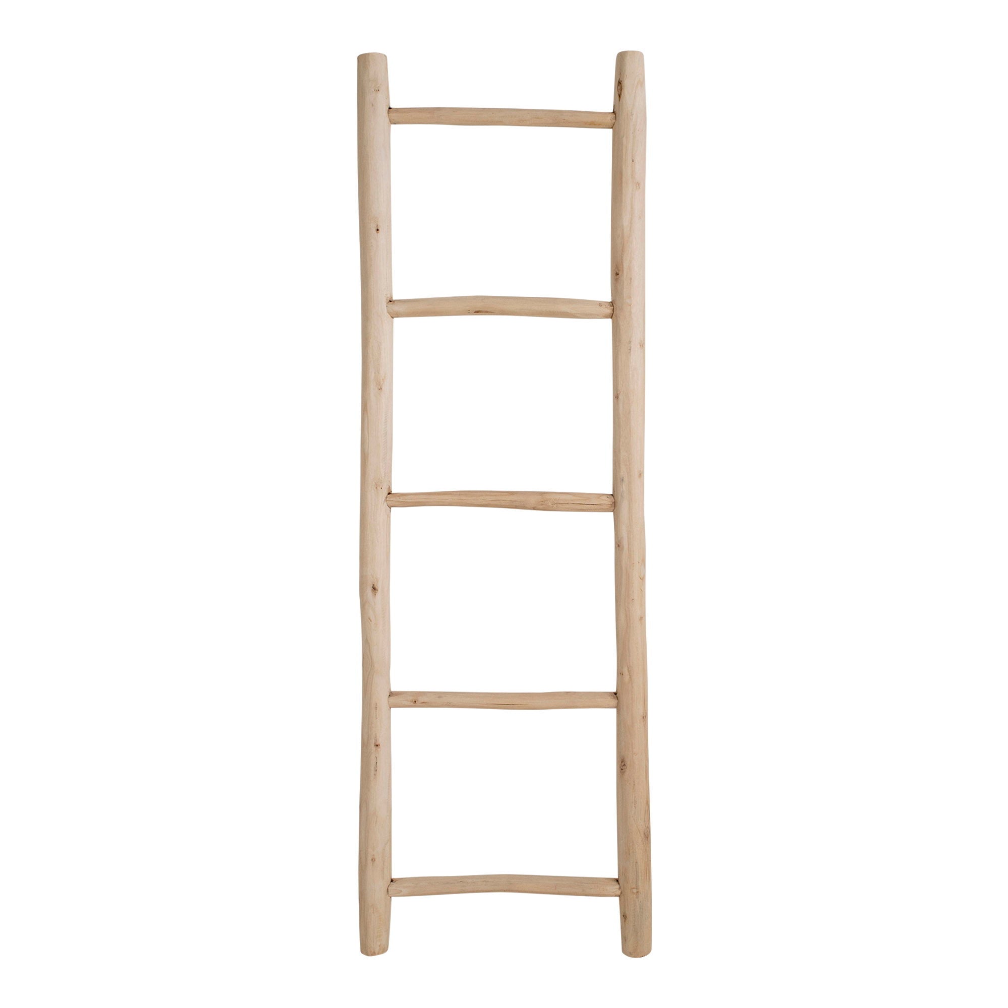 Decoratieve ladder - Decoratieve ladder, teak, naturel 50x150 cm