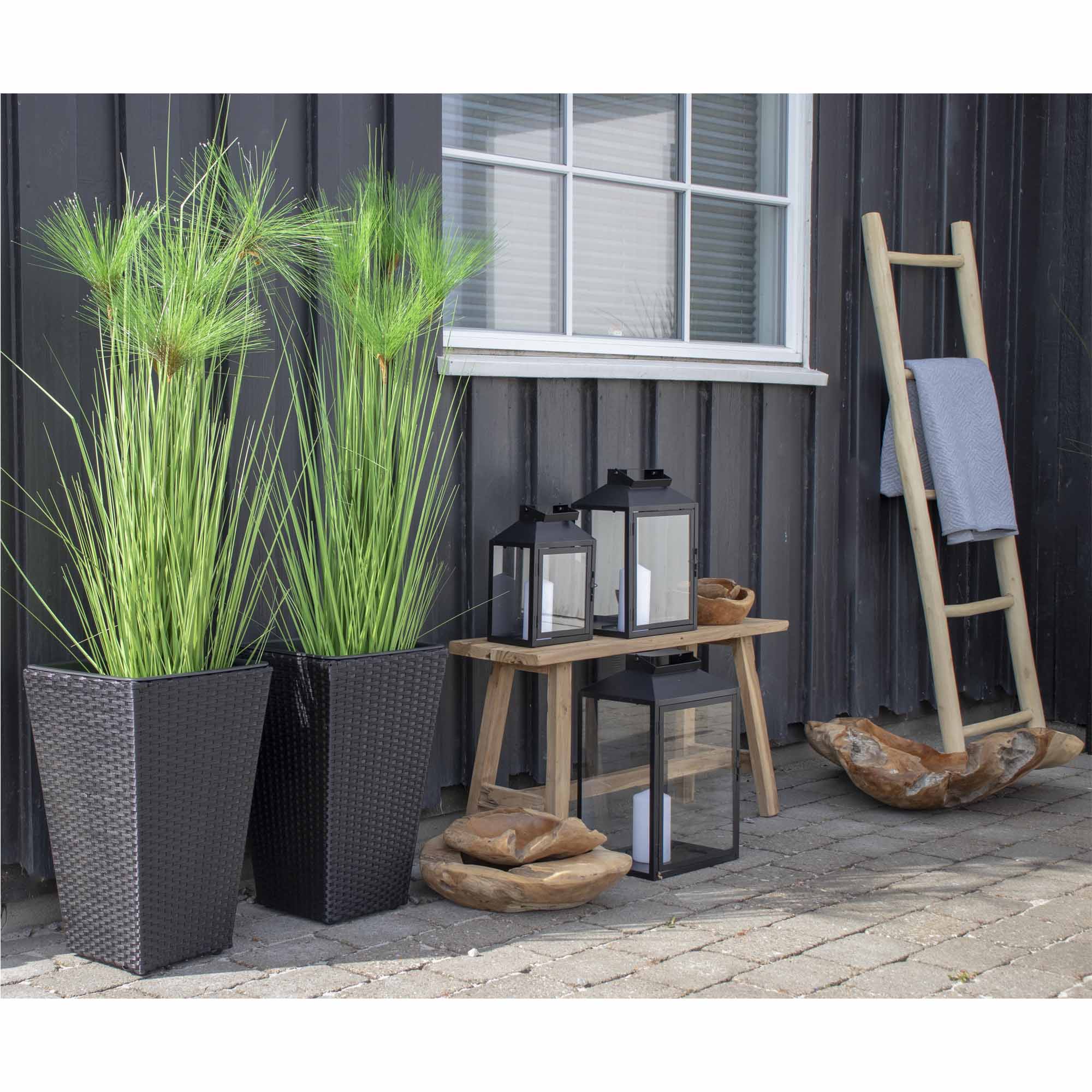 Decoratieve ladder - Decoratieve ladder, teak, naturel 50x150 cm