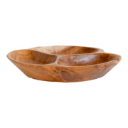 Nola Bowl - Kom, teakhout, naturel ø30x5 cm