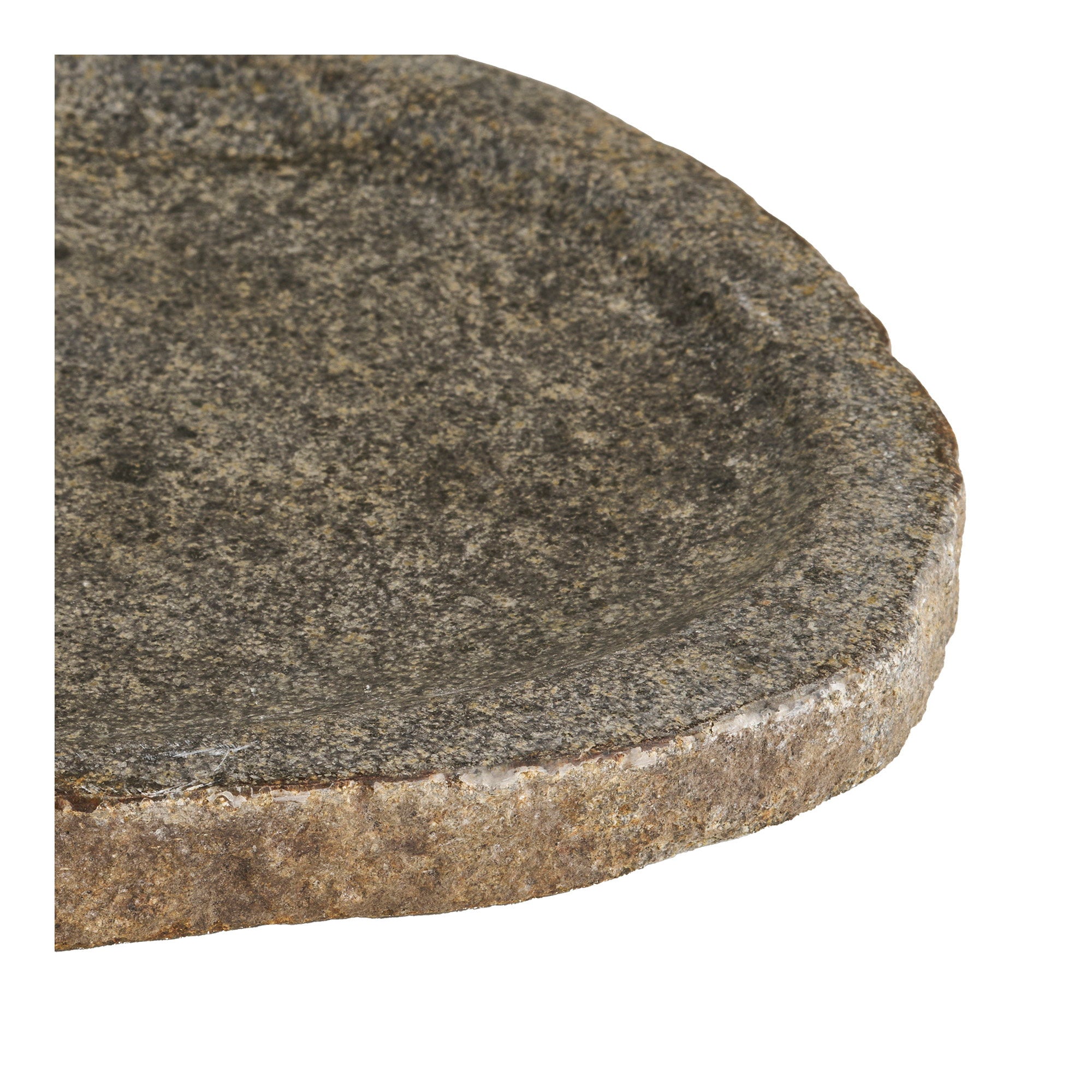 Gara Tray - dienblad, riviersteen, naturel 30x25x3 cm